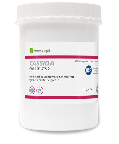 CASSIDA GREASE GTS 2-CASSIDA Schmierstoffe von Bremer & Leguil